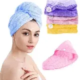 Handuk Keramas Alat Pengering Rambut Microfiber Magic Towel — 1