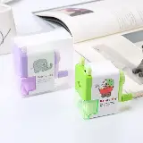 Rautan Pengserut Sharpener Pensil Putar Karakter Warna Warni — 6