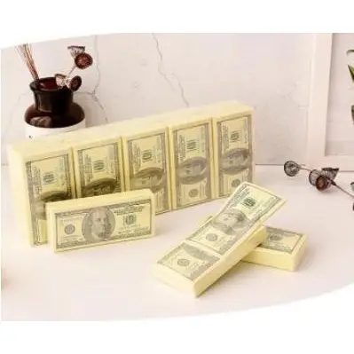 Tissu Lap Kertas Toilet dengan Desain Uang 100 Dolar