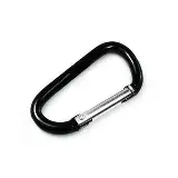 Gantungan Hook Carabiner Keychain Lock Polos Buckle Mini — 1