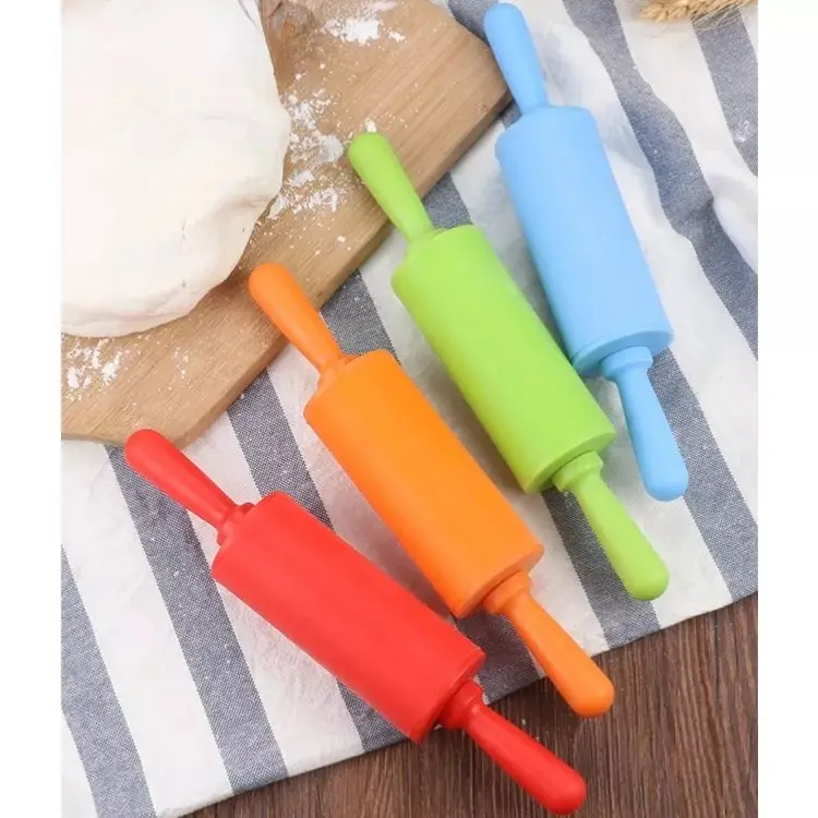 Alat Penggiling Rolling Pin Plastik Adonan Roti Praktis Multifungsi