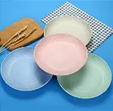 Set Piring Makan Cekung Serat Gandum 1 Set Isi 4 Pcs — 3