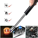 Korek Api Elektrik Lighter Usb Rechargeable Windproof Pulse — 1