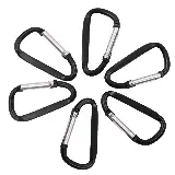 Gantungan Hook Carabiner Keychain Lock Polos Buckle Mini — 3