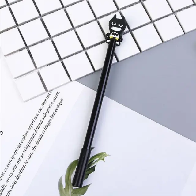 Pulpen Pen Pena Alat Tulis Tinta Gel Karakter Lucu Superhero