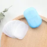 Sabun Mandi Cuci Tangan Kertas Traveling Portable Organik Paper Soap — 7