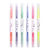 Stabilo Pensil Warna Highlighter Warna Warni 6pcs 2in1 2 Arah — 3