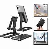 Holder Standing Handphone Lipat Universal Folding Desktop — 2