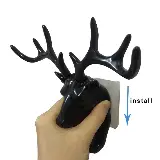Hanger Gantungan Kunci Dinding Dengan Model Tanduk Rusa — 4