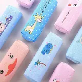 Tempat Kotak Pensil Kain Korea Motif Unik Cartoon Kartun — 5