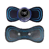 Alat Pijat Leher Mini Electric EMS Massager Recharging Nyaman Praktis — 2