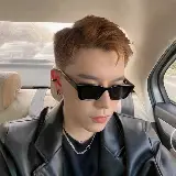 Kacamata Gaya Hitam Wanita Pria Style Korea Kekinian Import — 7
