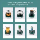 Pemanas Air Teh Kopi Portable Gelas Set Keramik Cangkir Mug Listrik — 9