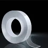 Double Tape Isolasi Nano Magic Anti Air Tranparan Bening 3m — 8
