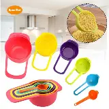 Sendok Takar Plastik / Sendok Takar Kue / Measuring Spoon Set — 2