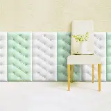 Wallpaper Foam 3D Headboard Bed Wall Sticker Dinding — 4