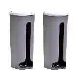 Dispenser Wadah Kantong Plastik Dapur Tempel Dinding Gantung Hook — 4