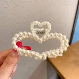 Jepitan Rambut Model Mutiara Korea Hair Clip Fashion — 1