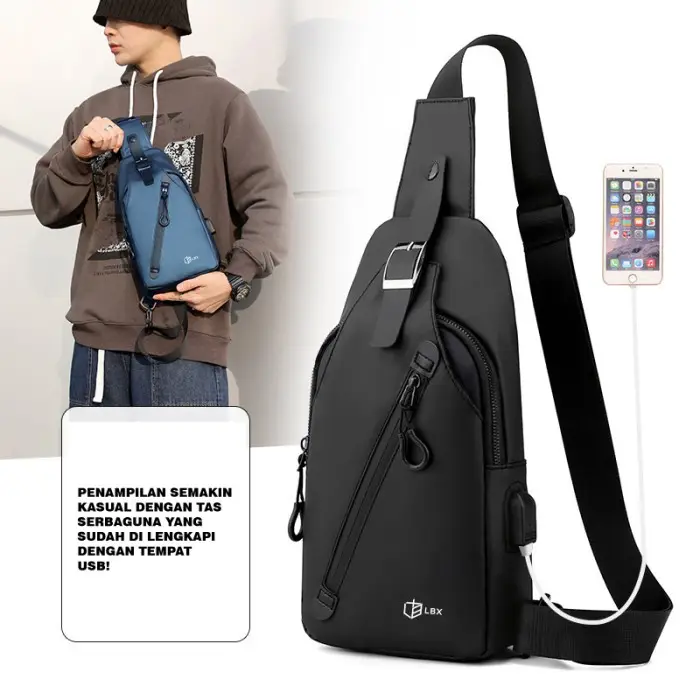 Tas SlingBag LBX Medium CrossBody Stylish dan Fungsional