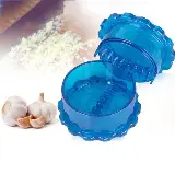 Alat Penghancur Penghalus Penggiling Bawang Cabe Putar Manual - Biru — 2