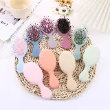 Sisir Anak Kecil Bulat Mini Hair Brush Praktis Dan Nyaman Bagi Sikecil — 1