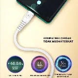 Kabel Data iPhone XR 11 12 13 Lightning Fast Charging 6A 150 Cm 40Watt — 6
