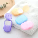 Sabun Mandi Cuci Tangan Kertas Traveling Portable Organik Paper Soap — 2