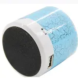 Speaker Bluetooth Mini Portable Motif Retak Lampu Led Super Bass — 7