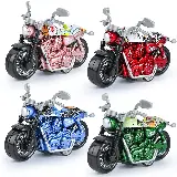 Mainan Motor Harley Untuk Anak Laki-laki Dengan Motif Metallic — 10