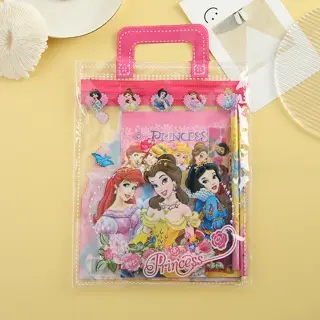 Set Alat Tulis Stationery 6 in 1 Dengan Motif Karakter