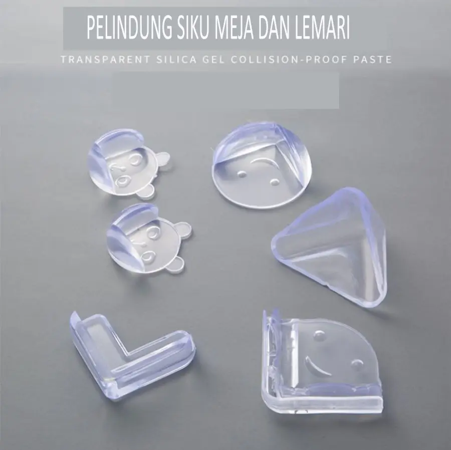 Pelindung Sudut Meja / Karet Pelindung Sudut Meja Silikon
