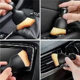 Sikat Pembersih Interior Mobil Car Cleaning Brush Gagang Pendek — 7
