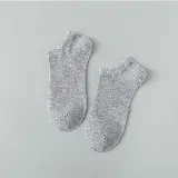 Kaos Kaki Pendek Wanita Pria Kaos Kaki Pendek Polos Angkle — 2