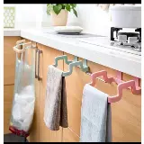 Gantungan Holder Kantong Tempat Kresek Sampah Dan Lap Dapur — 3