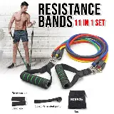 Alat Latihan Pilates, Yoga, dan Gym Resistance Bands 11in1 — 1