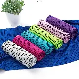 Handuk Lap Olahraga Dingin Elastis Tipis Sports Cooling Towel — 10