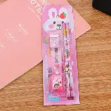 Alat Tulis Set Penghapus Rautan Pensil Karakter Lucu — 8