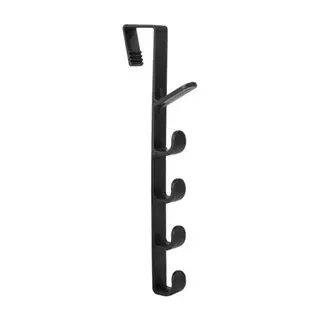 Gantungan Pakain Hook Tanpa Paku Bor 5 Kait Hanger Multifungsi