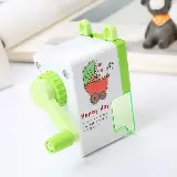 Rautan Pengserut Sharpener Pensil Putar Karakter Warna Warni — 5