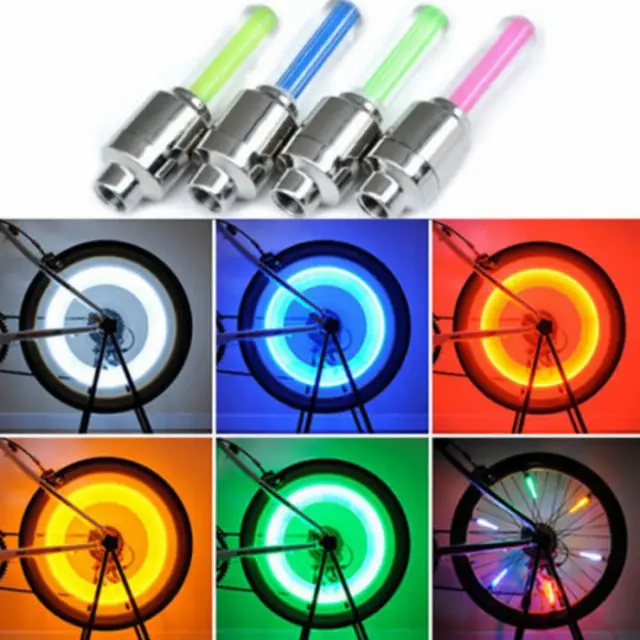 Tutup Pentil Ban Motor Motor Mobil Nyala Led 1 Pcs