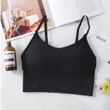 Bra Sport Wanita Tanpa Kawat Model Seamless B400 dengan Isi Busa — 1
