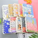 Notebook Ring isi 80 Lembar Motif Karakter Lucu Ukuran A7 — 9