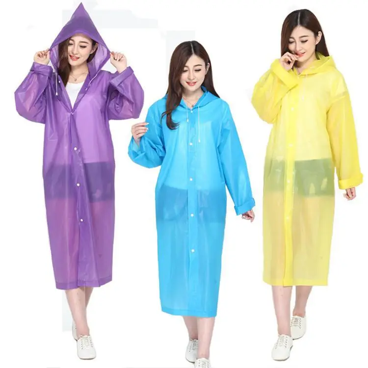 Jas Hujan Model Poncho Waterproof untuk Anak dengan Bahan EVA Tebal