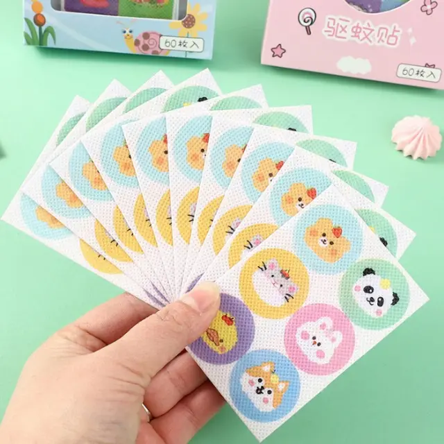 Stiker Anti Nyamuk Anak Repellent Patch Yumeng Isi 60