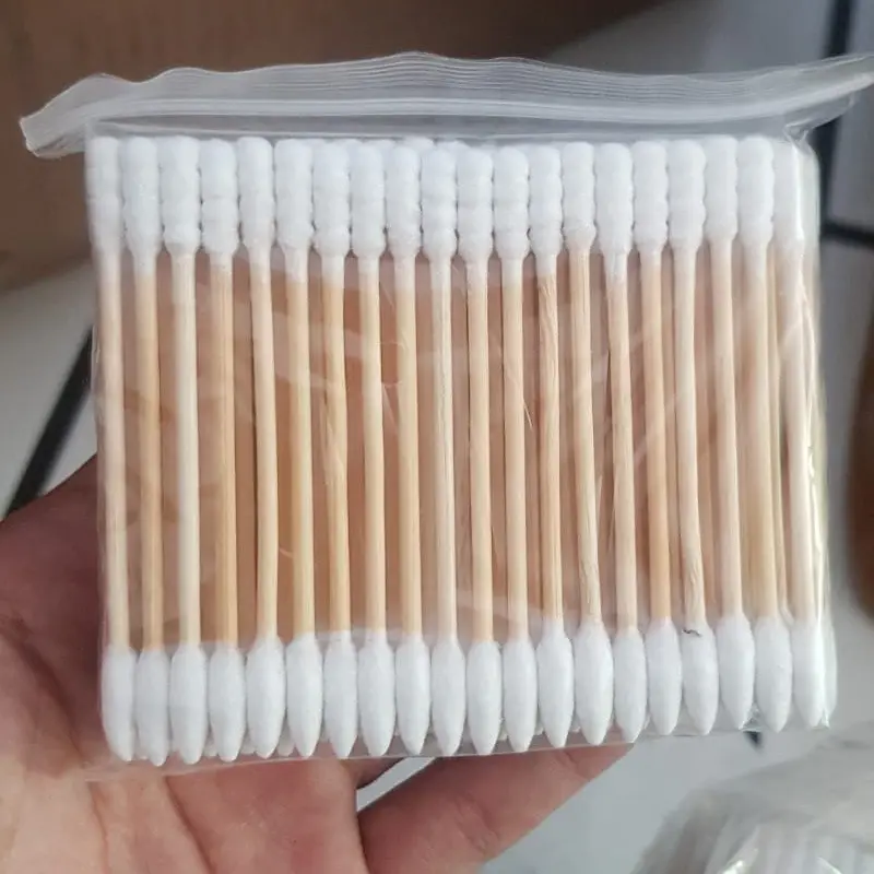 cotton swab no box 100 spiral Point