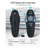 Laser Red Pointer Presentasi Powerpoint Wireless Remote Control — 4