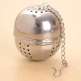 Saringan Daun Teh Rempah Stainless Bulat Bentuk Bola Tea Infuser Ball — 1