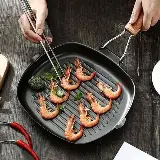 Wajan Panci Grill Bbq Korean Panggangan Anti Lengket Bentuk Kotak 20Cm — 1
