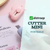 Mini Cutter Kecil Portable / Pemotong Kertas Lucu Korea — 8