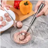 Sendok Cetakan Bakso Meatball Scoop Spoon Meat Ball Maker — 3